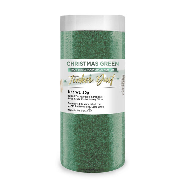 Christmas Green Tinker Dust Edible Glitter | Food Grade Glitter-Brew Glitter®