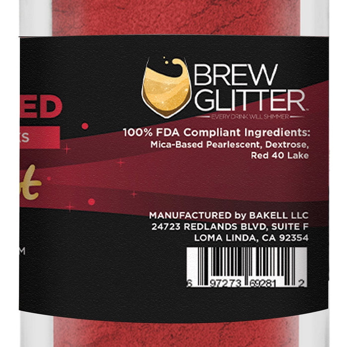 Christmas Red Brew Dust by the Case-Brew Glitter®