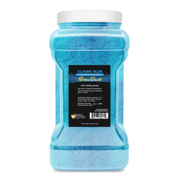 Classic Blue Edible Brew Dust-Brew Glitter®