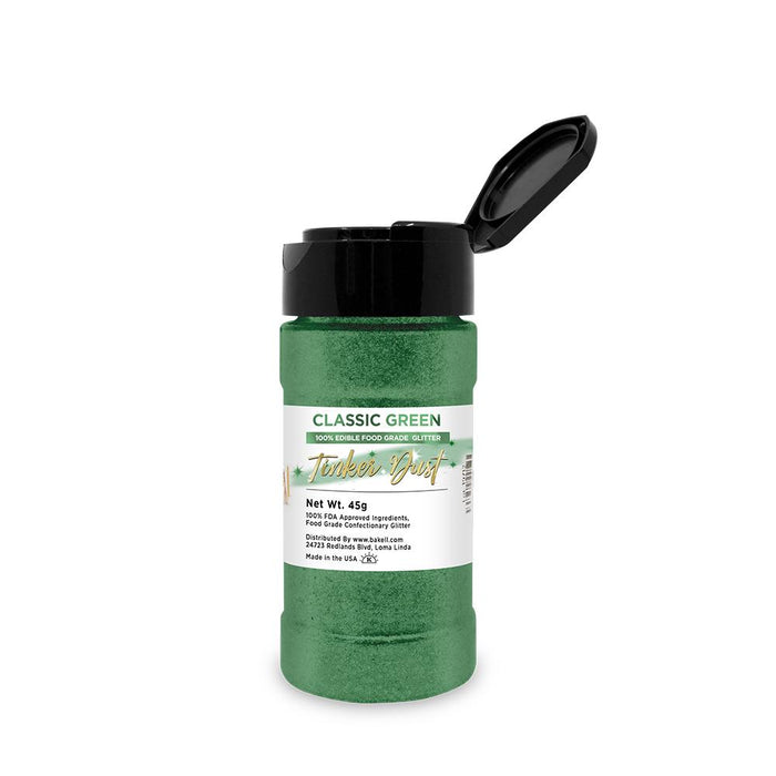 Classic Green Tinker Dust Edible Glitter | Food Grade Glitter-Brew Glitter®