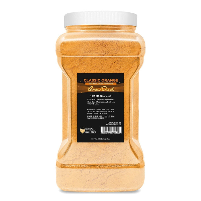 Classic Orange Edible Brew Dust-Brew Glitter®