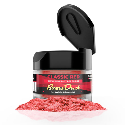 Classic Red Brew Dust by the Case | Private Label-Brew Glitter®