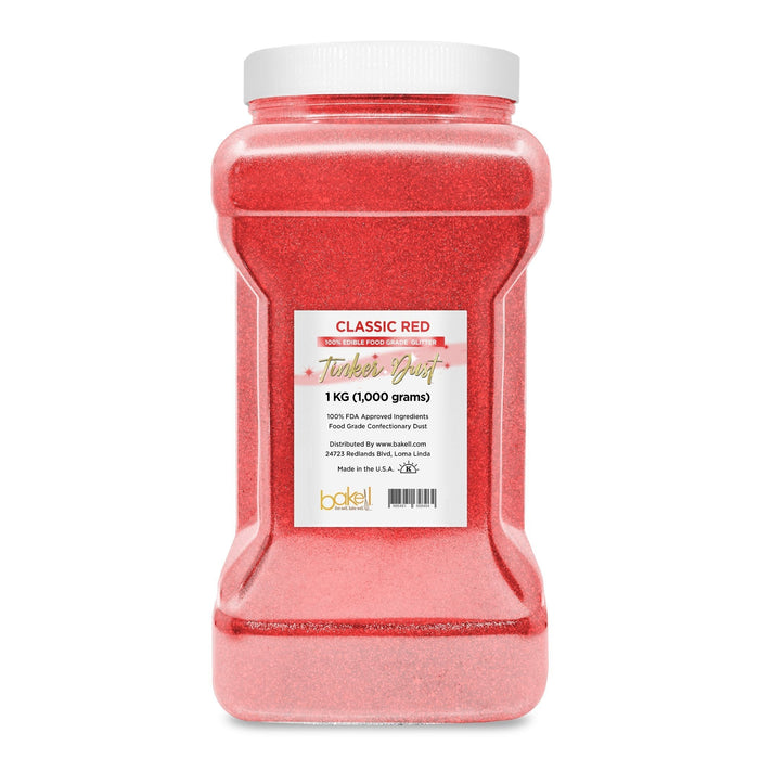 Classic Red Tinker Dust Food Grade Edible Glitter | Bulk Sizes-Brew Glitter®