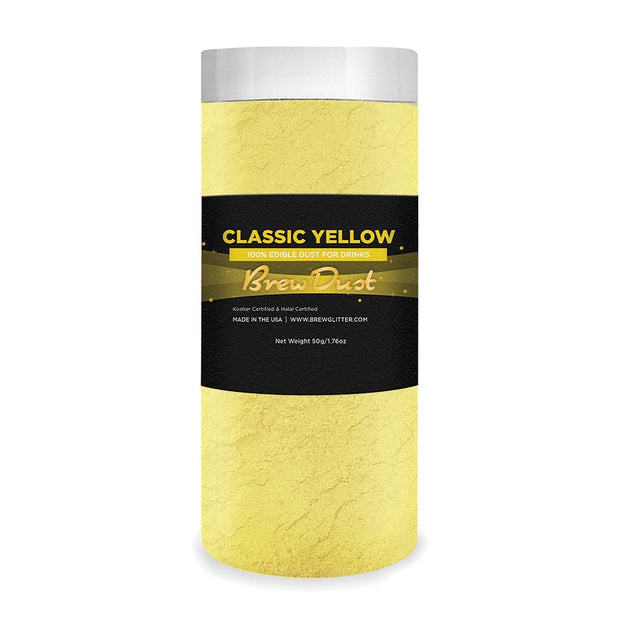 Classic Yellow Edible Brew Dust-Brew Glitter®