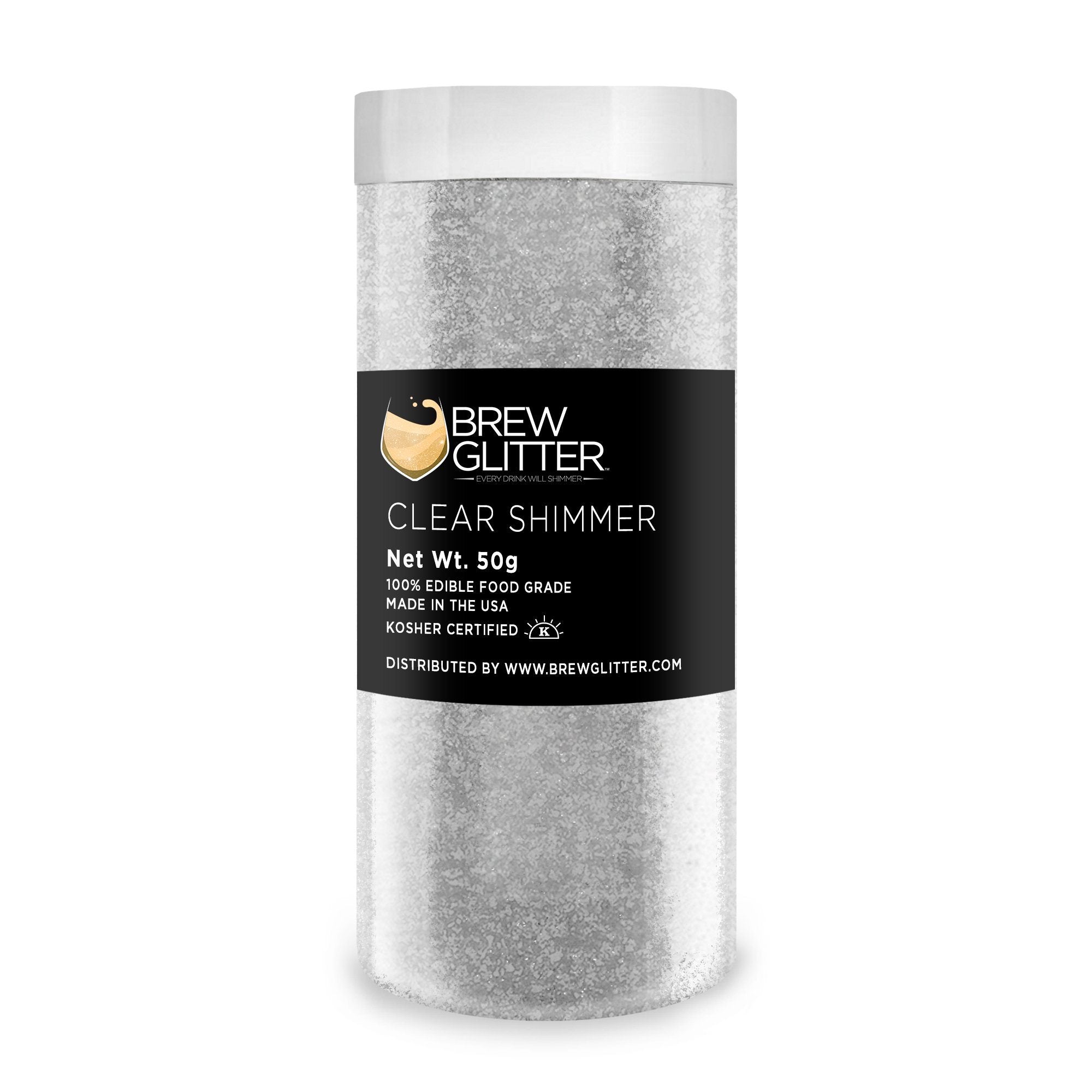 Clear Shimmer Brew Glitter | Food Grade Beverage Glitter-Brew Glitter®