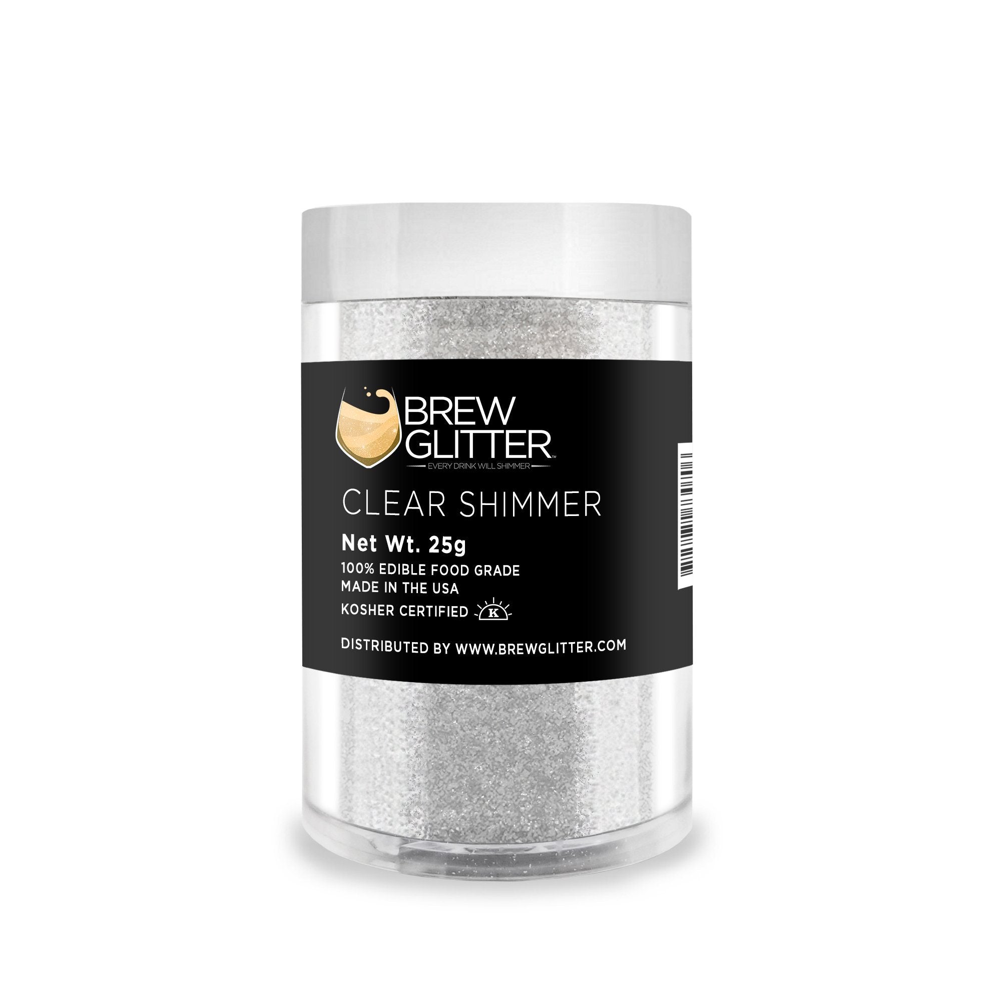 Clear Shimmer Brew Glitter | Food Grade Beverage Glitter-Brew Glitter®