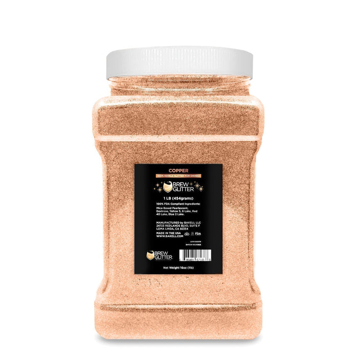 Copper Brew Glitter for Beers, Pilsners, Ales-Brew Glitter®