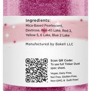 Cranberry Tinker Dust Edible Glitter | Food Grade Glitter-Brew Glitter®
