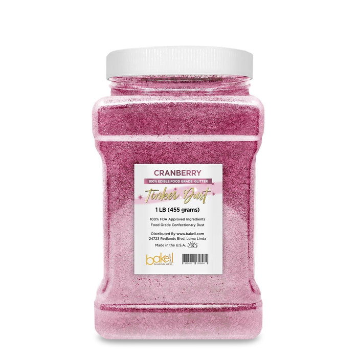 Cranberry Tinker Dust Food Grade Edible Glitter | Bulk Sizes-Brew Glitter®