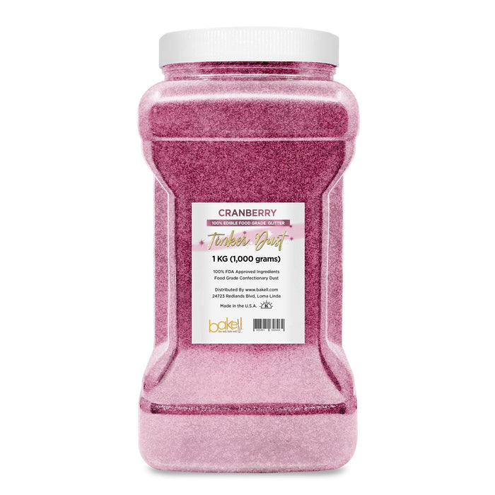 Cranberry Tinker Dust Food Grade Edible Glitter | Bulk Sizes-Brew Glitter®