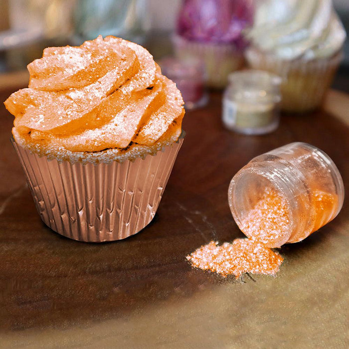 Creamsicle Orange Edible Glitter Tinker Dust | 5 Gram Jar-Brew Glitter®