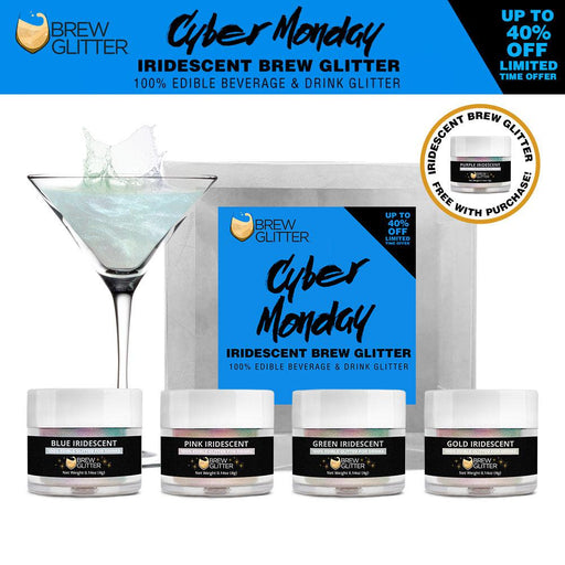 Cyber Monday Iridescent Brew Glitter Combo Pack Collection (4 PC Set)-Brew Glitter®