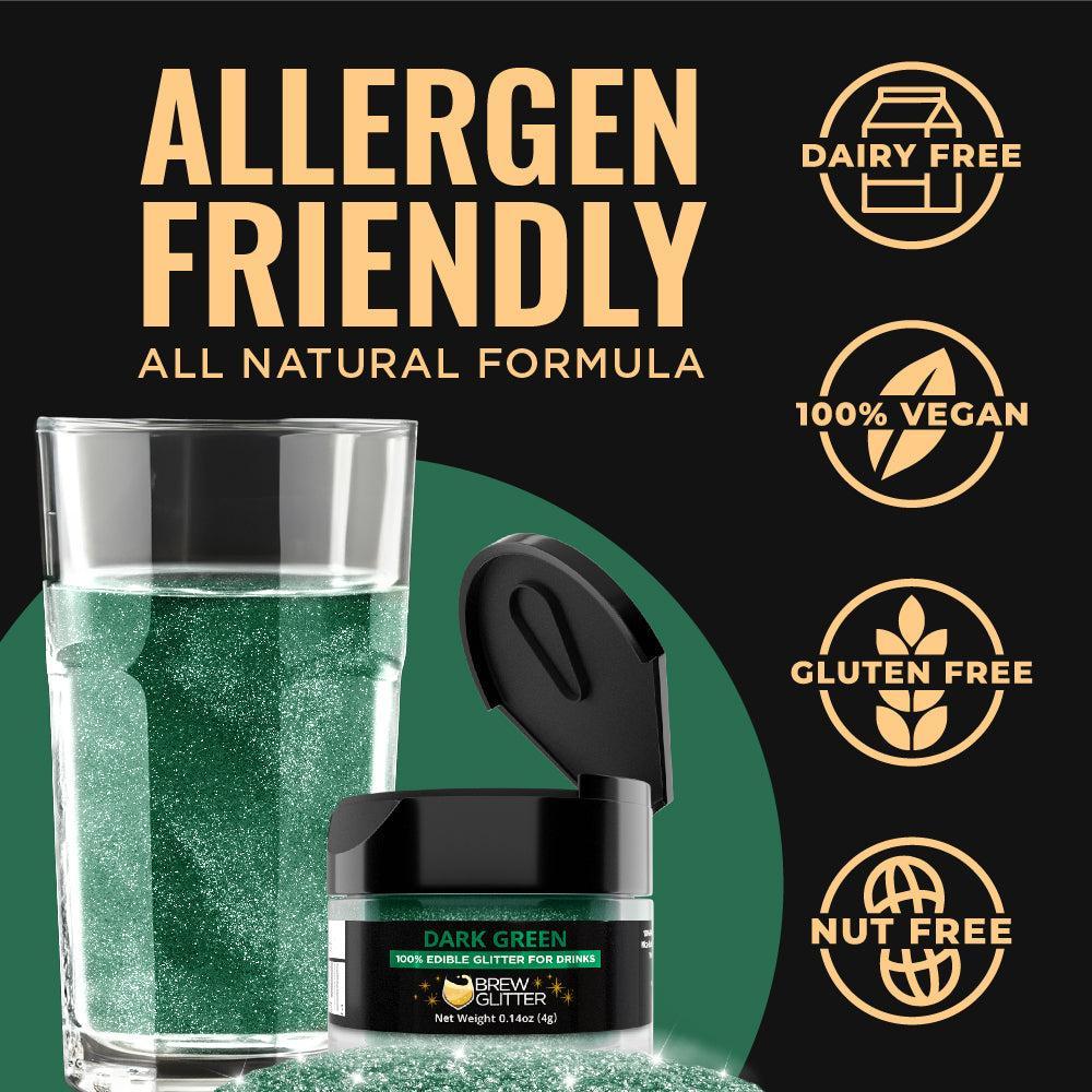 Dark Green Brew Glitter | Bulk Sizes-Brew Glitter®