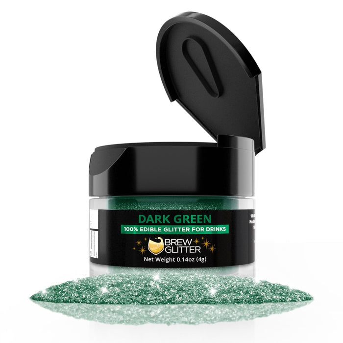 Dark Green Brew Glitter by the Case | Private Label-Brew Glitter®