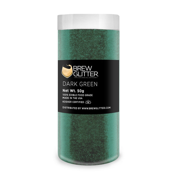 Dark Green Brew Glitter | Food Grade Beverage Glitter-Brew Glitter®