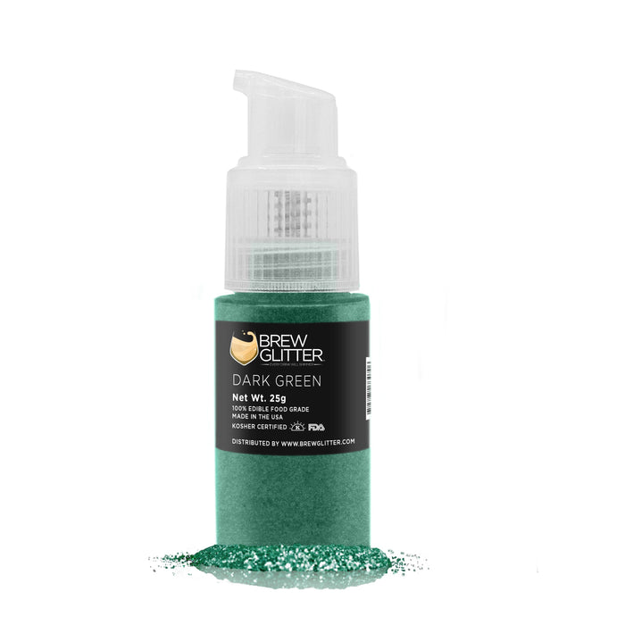 Dark Green Brew Glitter Spray Pump by the Case-Brew Glitter®