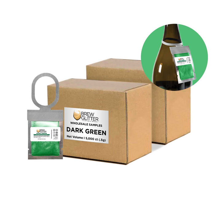 Dark Green Brew Glitter® Necker | Wholesale-Brew Glitter®