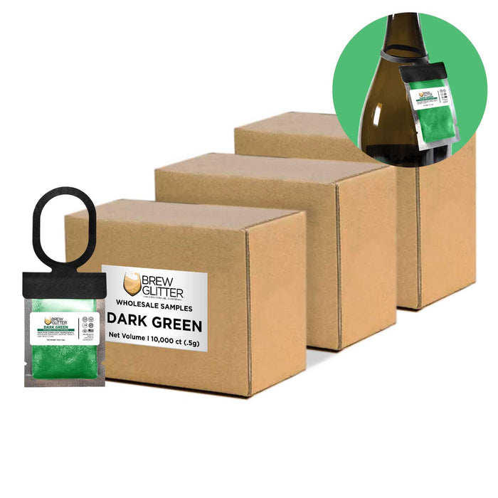 Dark Green Brew Glitter® Necker | Wholesale-Brew Glitter®