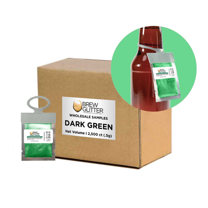 Dark Green Brew Glitter® Necker | Wholesale-Brew Glitter®