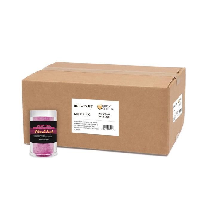 Deep Pink Brew Dust by the Case-Brew Glitter®