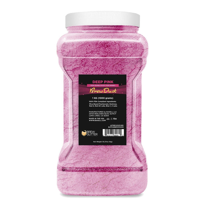 Deep Pink Edible Brew Dust | Bulk Sizes-Brew Glitter®