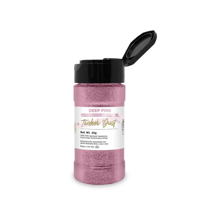 Deep Pink Tinker Dust Edible Glitter | Food Grade Glitter-Brew Glitter®