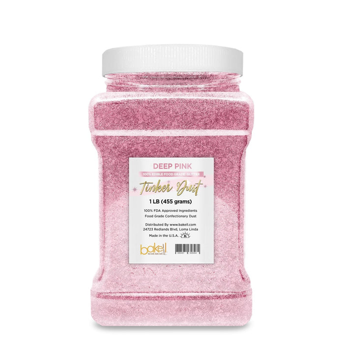 Deep Pink Tinker Dust Edible Glitter | Food Grade Glitter-Brew Glitter®