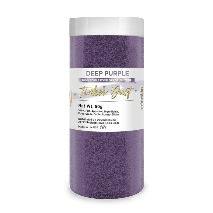 Deep Purple Tinker Dust Food Grade Edible Glitter | Bulk Sizes-Brew Glitter®