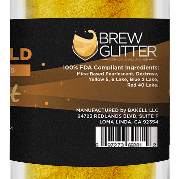 Egyptian Gold Brew Dust by the Case-Brew Glitter®