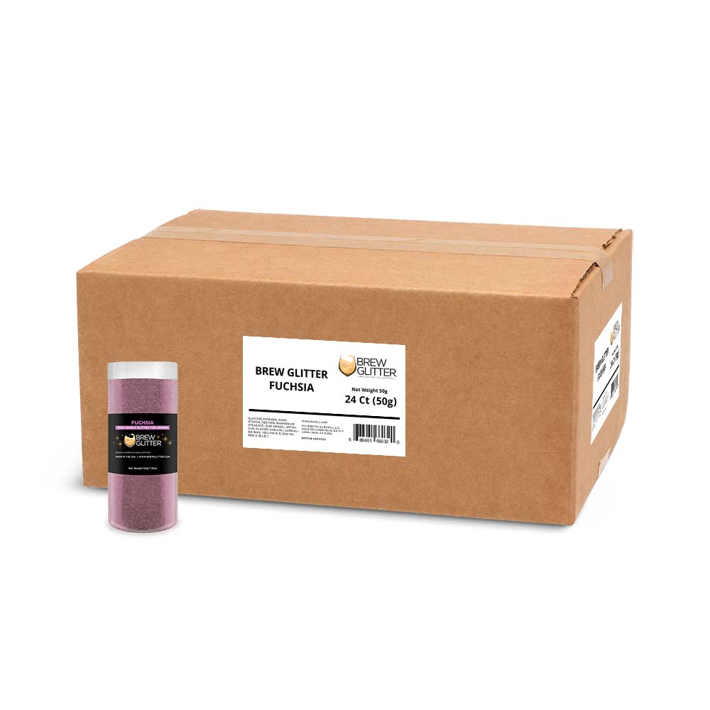 Fuchsia Brew Glitter by the Case-Brew Glitter®