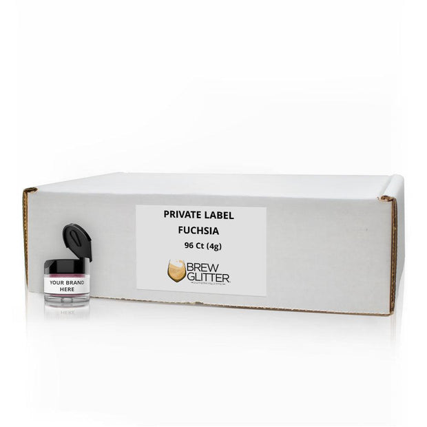 Fuchsia Brew Glitter by the Case | Private Label-Brew Glitter®