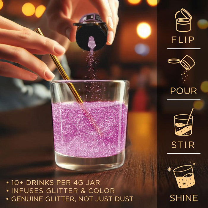 Fuchsia Pink Brew Glitter Spray Pump by the Case | Private Label-Brew Glitter®