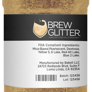 Gold Brew Glitter | Edible Glitter for Sports Drinks & Energy Drinks-Brew Glitter®
