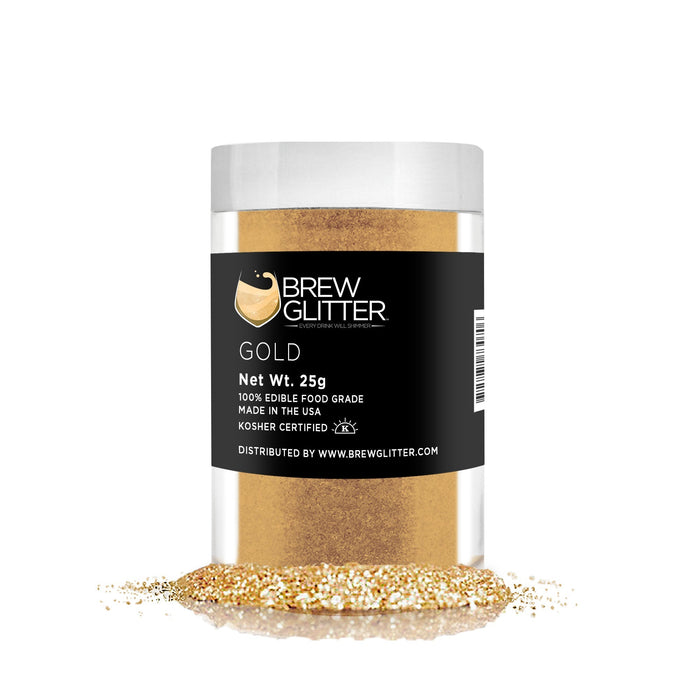 Gold Brew Glitter | Food Grade Beverage Glitter-Brew Glitter®