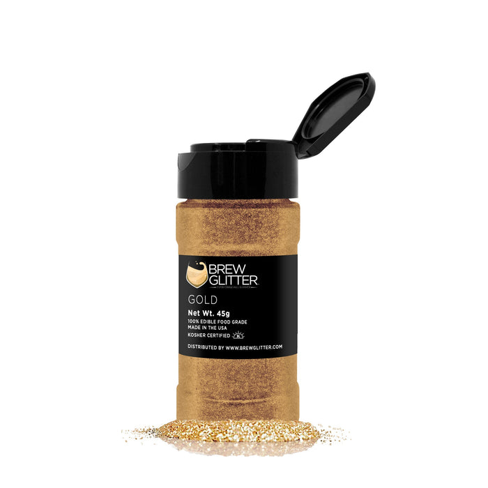 Gold Brew Glitter | Food Grade Beverage Glitter-Brew Glitter®