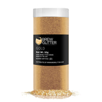 Gold Brew Glitter | Food Grade Beverage Glitter-Brew Glitter®