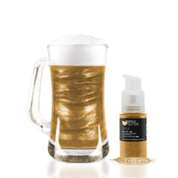 Gold Edible Glitter Spray Pump for Drinks-Brew Glitter®