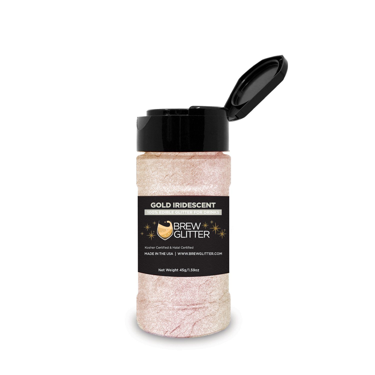 Gold Iridescent Brew Glitter | 45g Shaker-Brew Glitter®