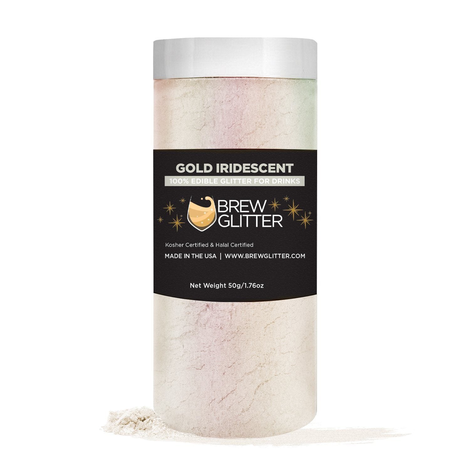 Gold Iridescent Brew Glitter | Bulk Sizes-Brew Glitter®