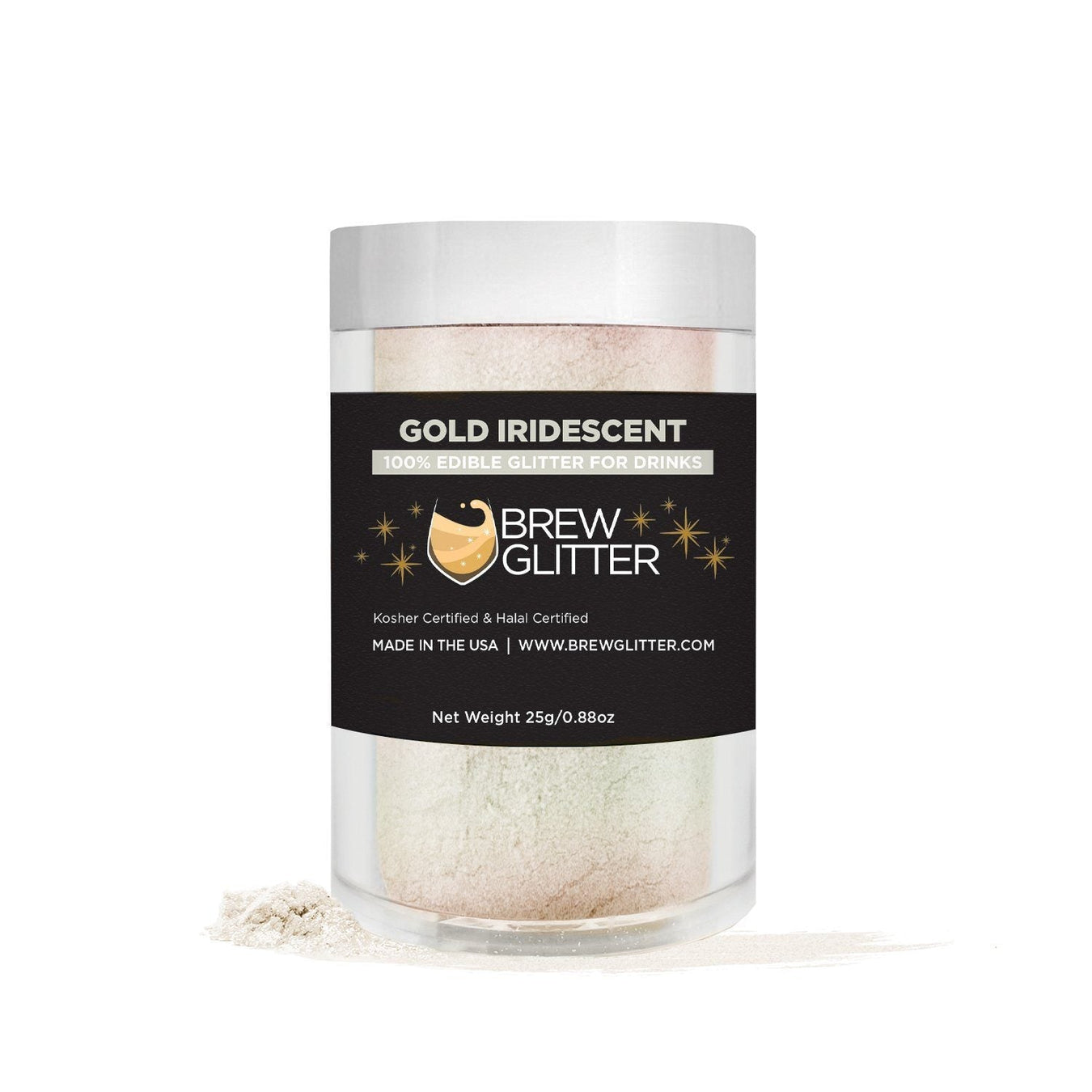 Iridescent Brew Glitter Holographic Edible Glitter | Bulk