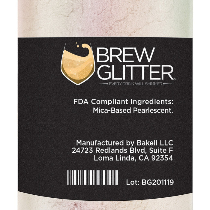 Gold Iridescent Brew Glitter | Cocktail Beverage Glitter-Brew Glitter®