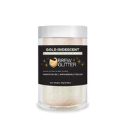 Gold Iridescent Brew Glitter | Food Grade Beverage Glitter-Brew Glitter®