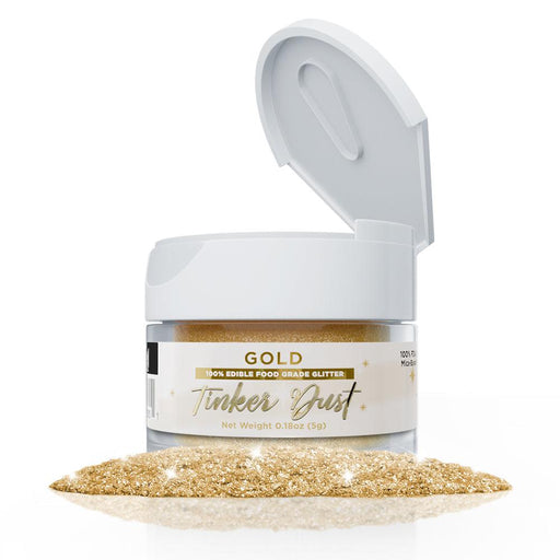 Gold Tinker Dust Edible Glitter | Food Grade Glitter-Brew Glitter®
