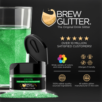 Green Brew Glitter | Bulk Sizes-Brew Glitter®