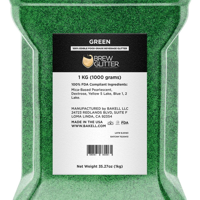 Green Brew Glitter by the Case-Brew Glitter®