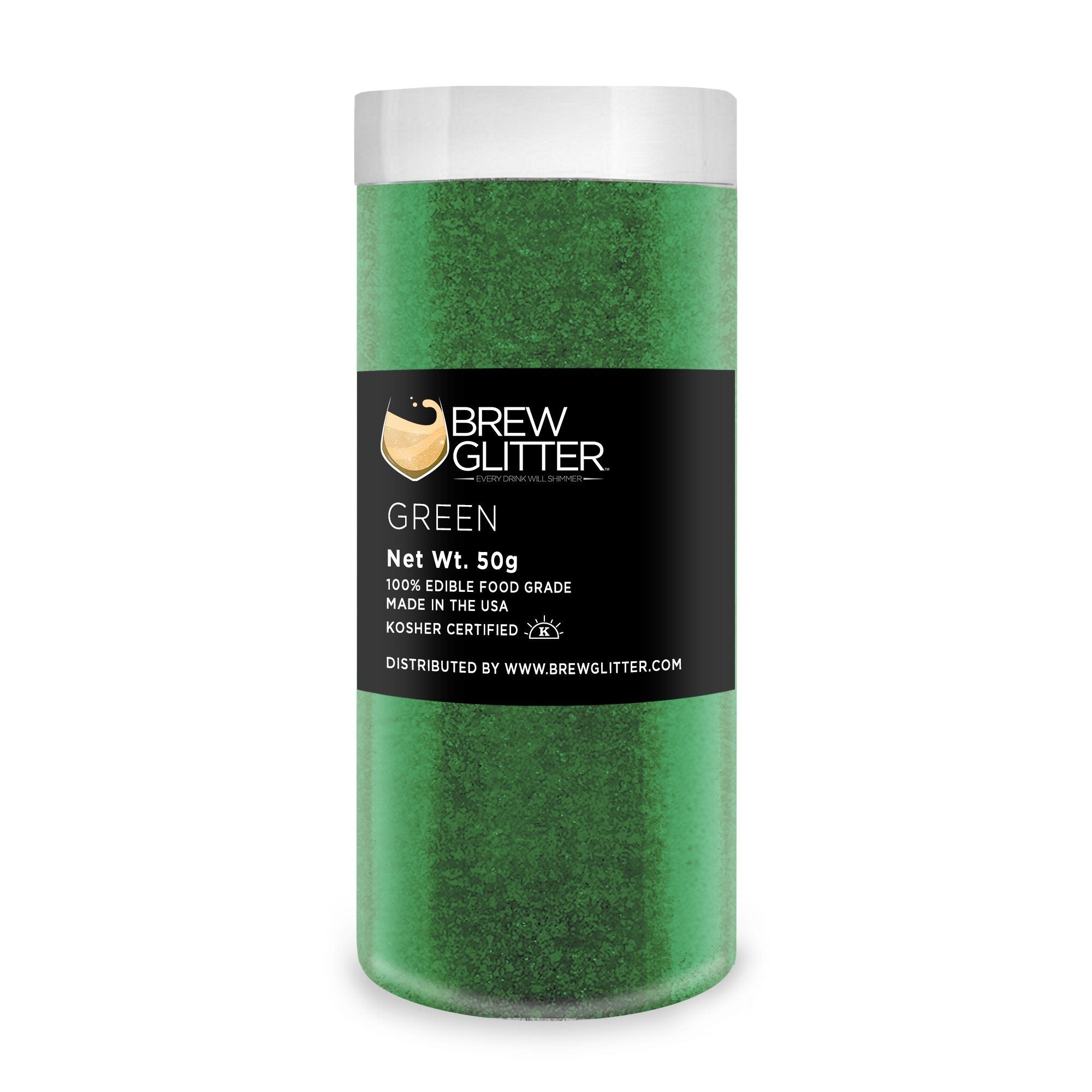 Green Brew Glitter | Food Grade Beverage Glitter-Brew Glitter®