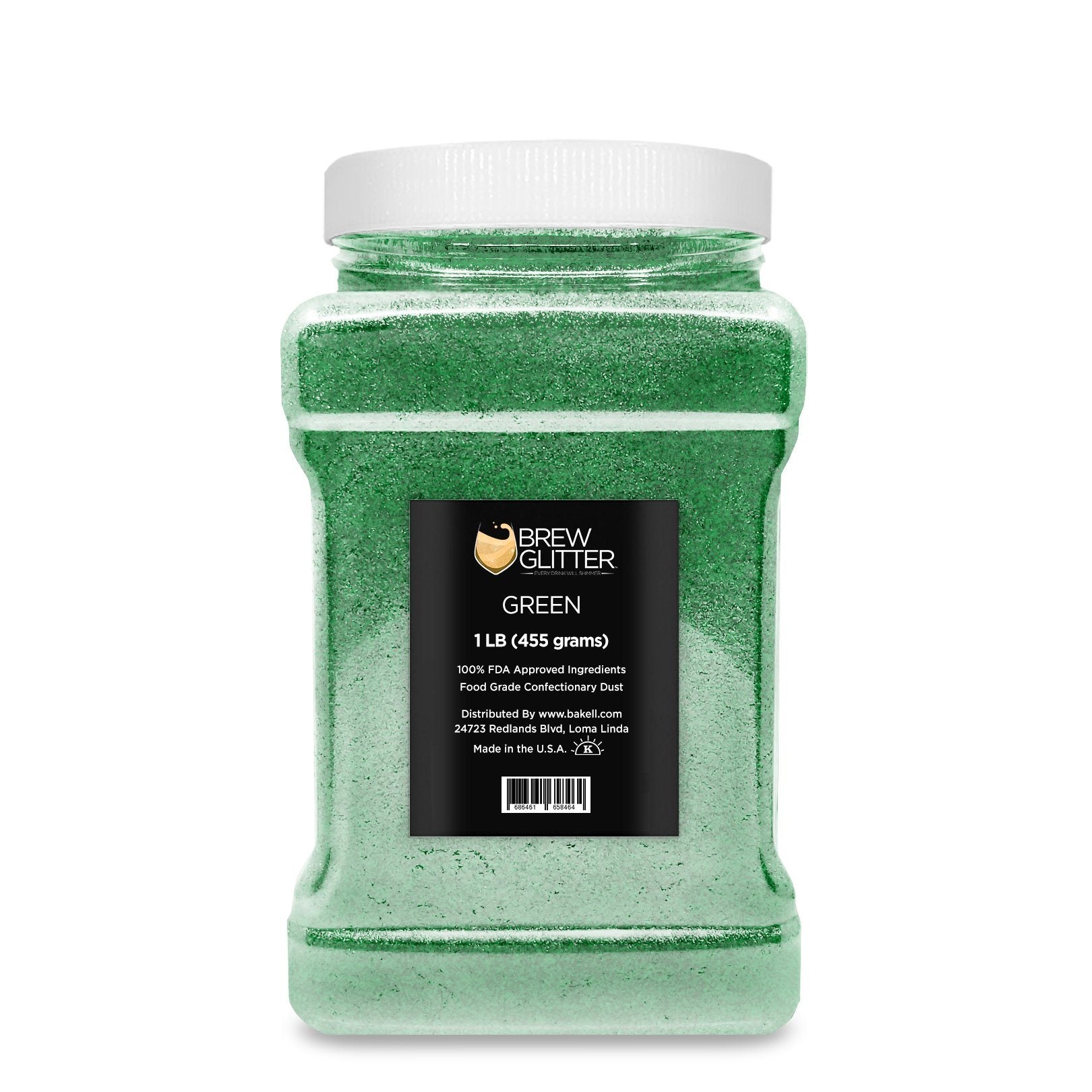 Green Brew Glitter | Food Grade Beverage Glitter-Brew Glitter®