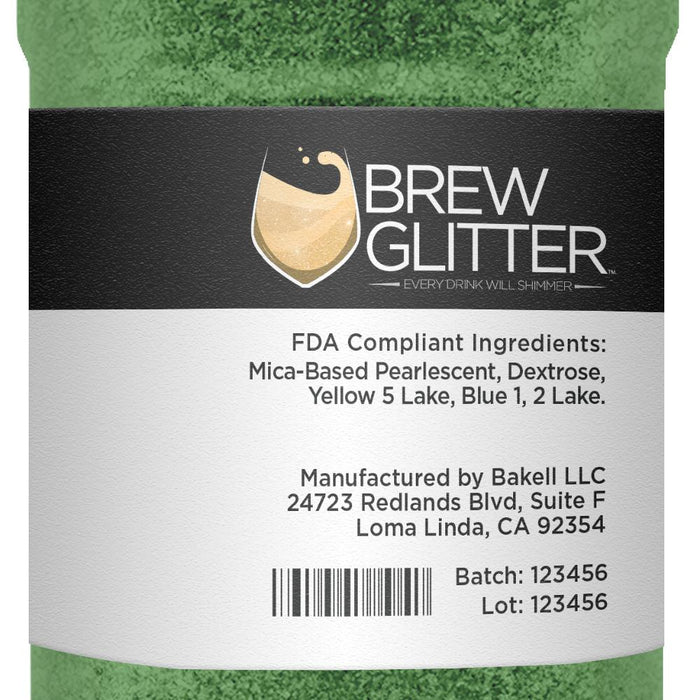 Green Brew Glitter | Iced Tea Glitter-Brew Glitter®