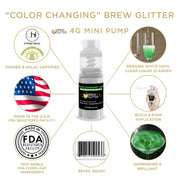 Green Color Changing Brew Glitter Mini Spray Pump-Brew Glitter®