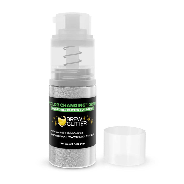 Green Color Changing Brew Glitter Mini Spray Pump-Brew Glitter®